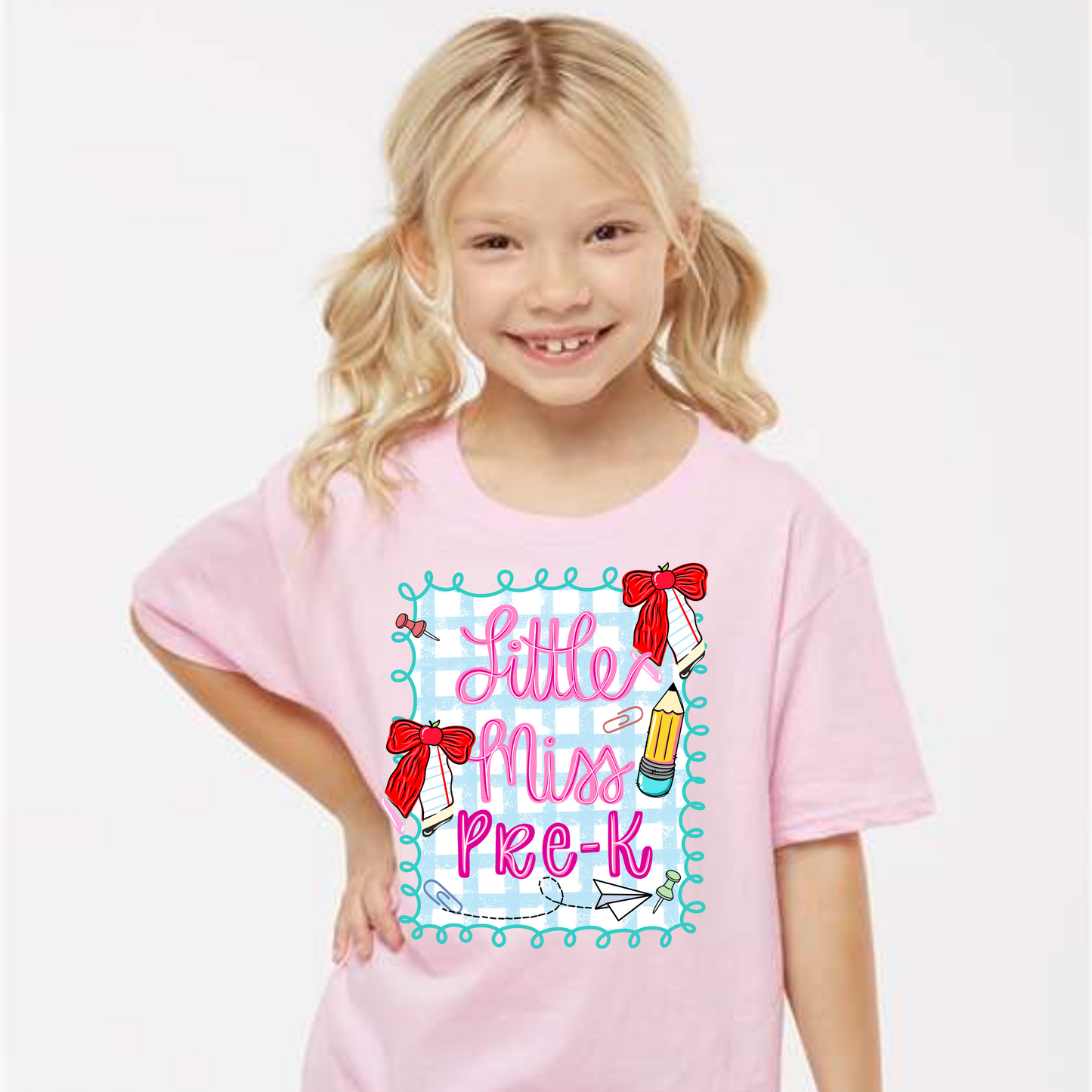 Smart & Saved – Girls Grade Level Tee (Preschool–5th Grade)