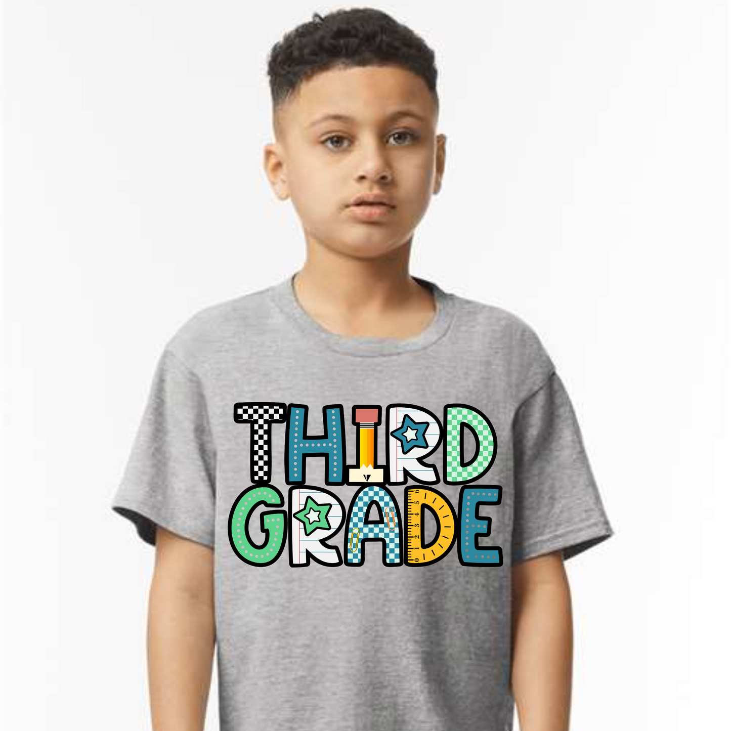 Bold & Blessed – Boys Grade Level Tee (Pre-K to 4th Grade)