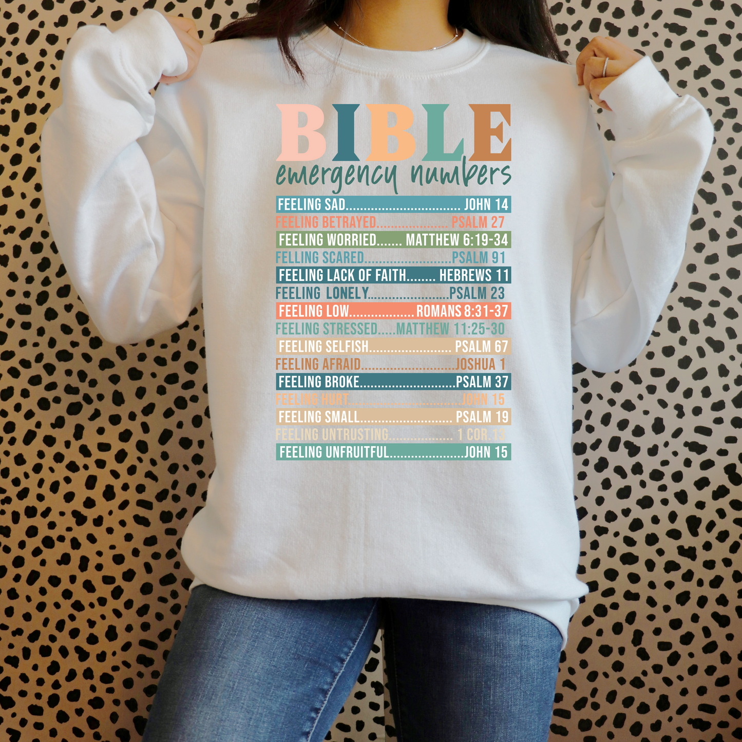 "Bible Emergency Numbers" T-Shirt
