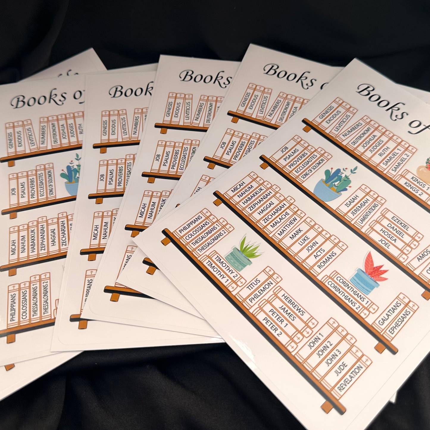 Bible Reading Tracker Sticker – Color-In Progress Chart