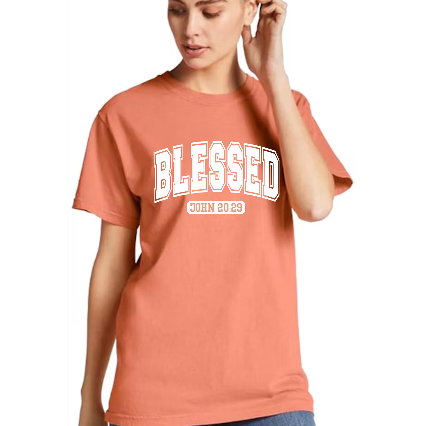 "Blessed" Inspirational Comfort Colors T-Shirt
