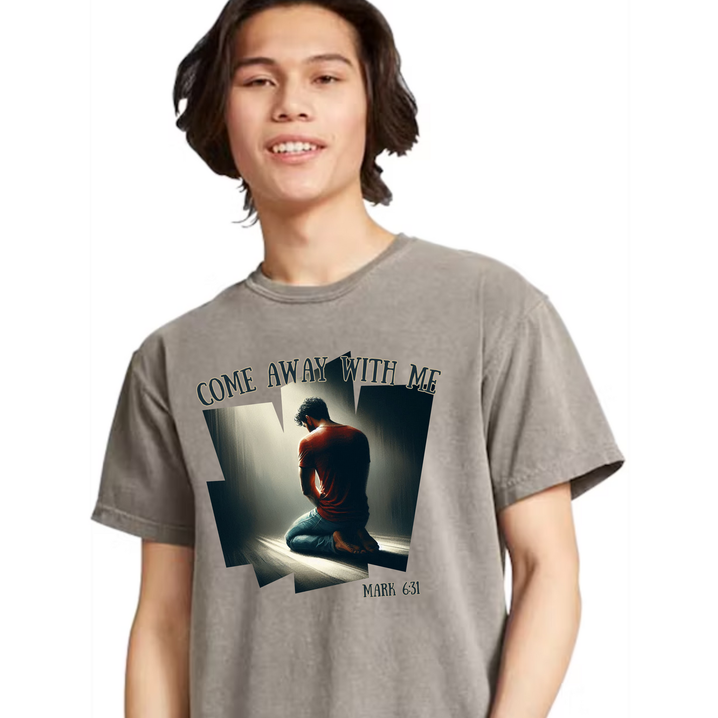 Come Away With Me – Mark 6:31" Faith-Inspired Tee