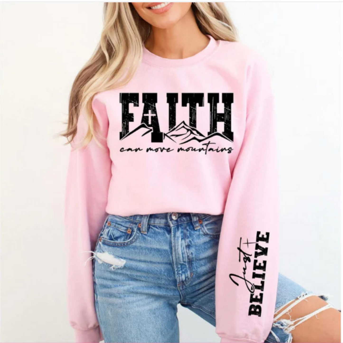 Mountain-Moving Faith Long Sleeve
