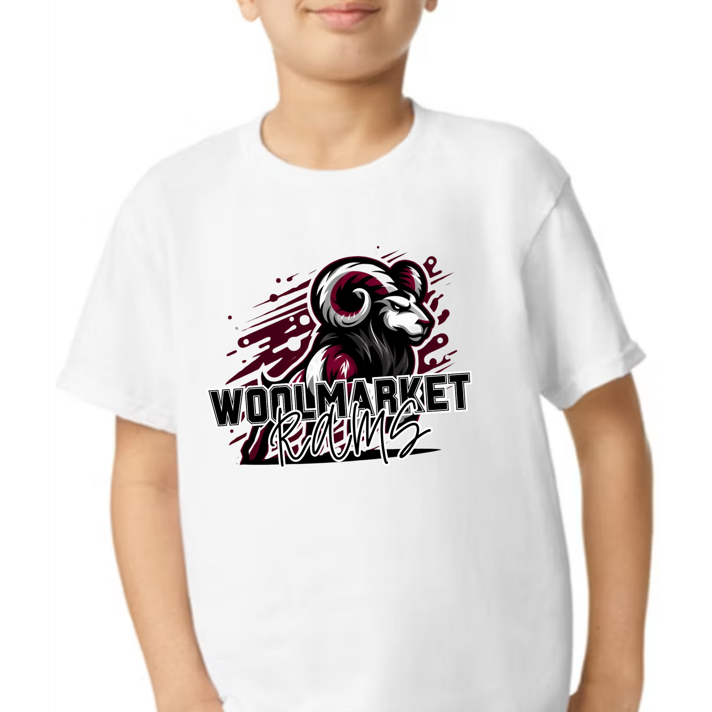 Woolmarket Elementary Ram Spirit Tee – School Spirit T-Shirt