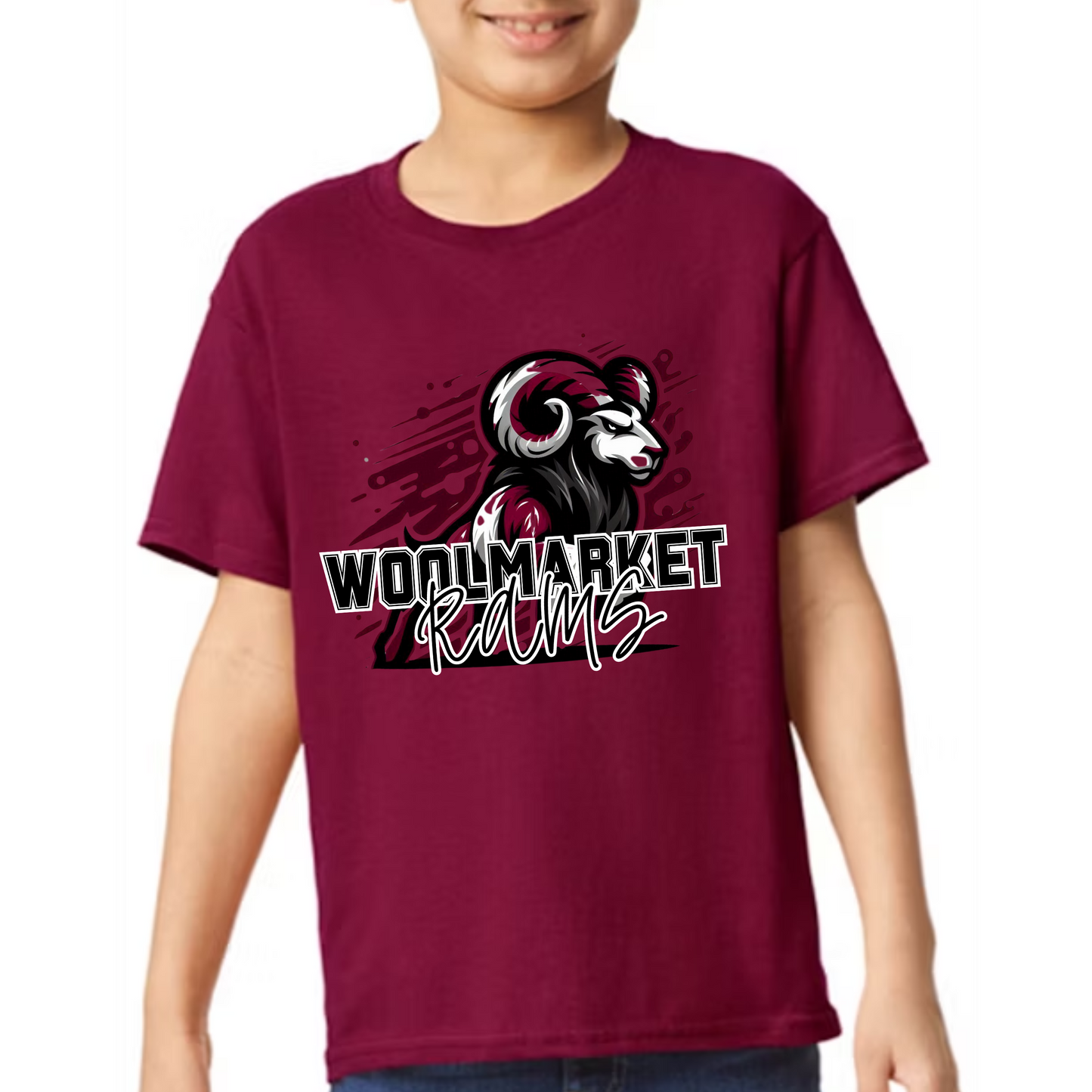 Woolmarket Elementary Ram Spirit Tee – School Spirit T-Shirt
