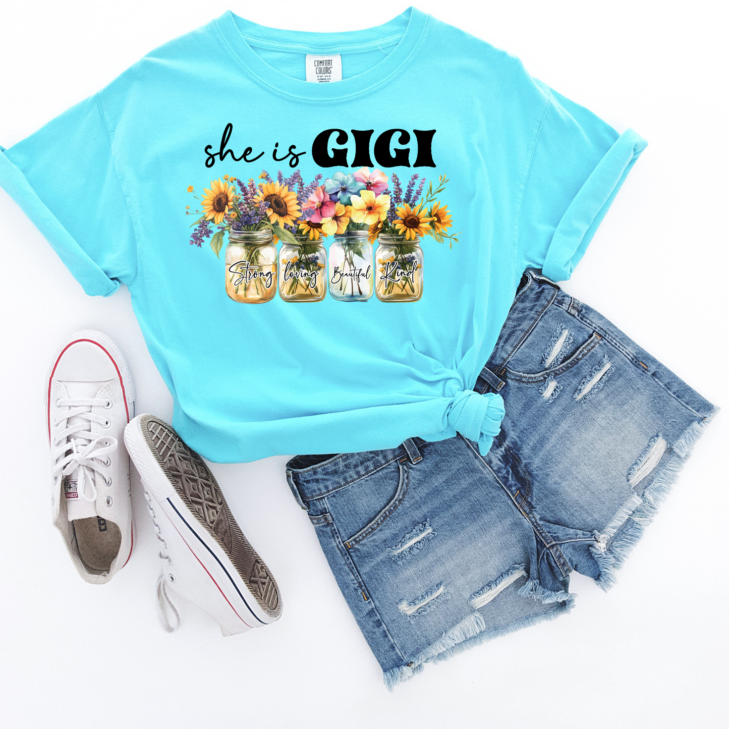 She Is Mom" Comfort Colors Tee – Mother's Day Edition