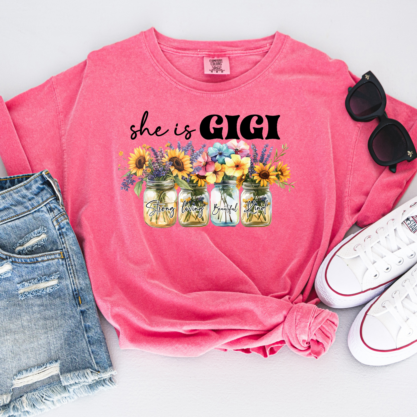 She Is Mom" Comfort Colors Tee – Mother's Day Edition