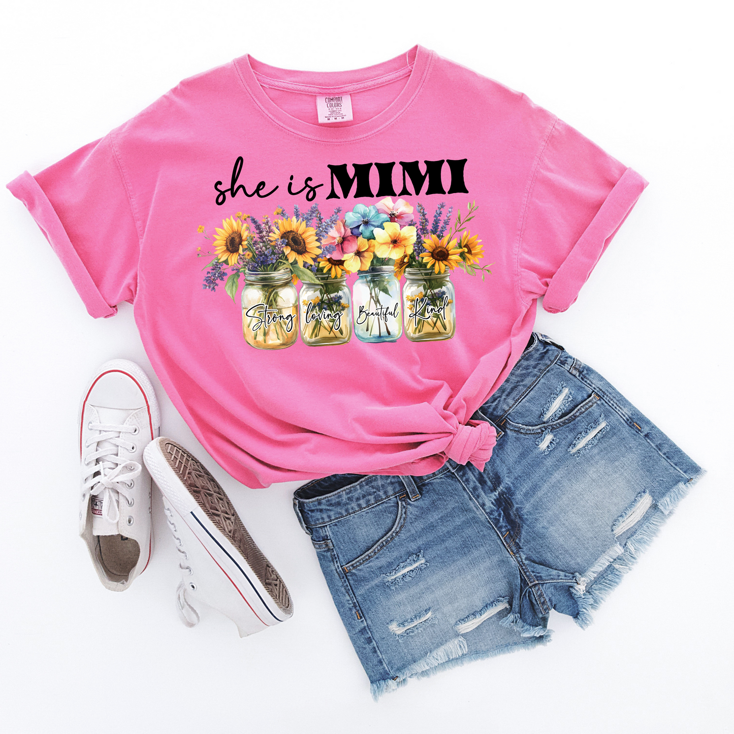She Is Mom" Comfort Colors Tee – Mother's Day Edition