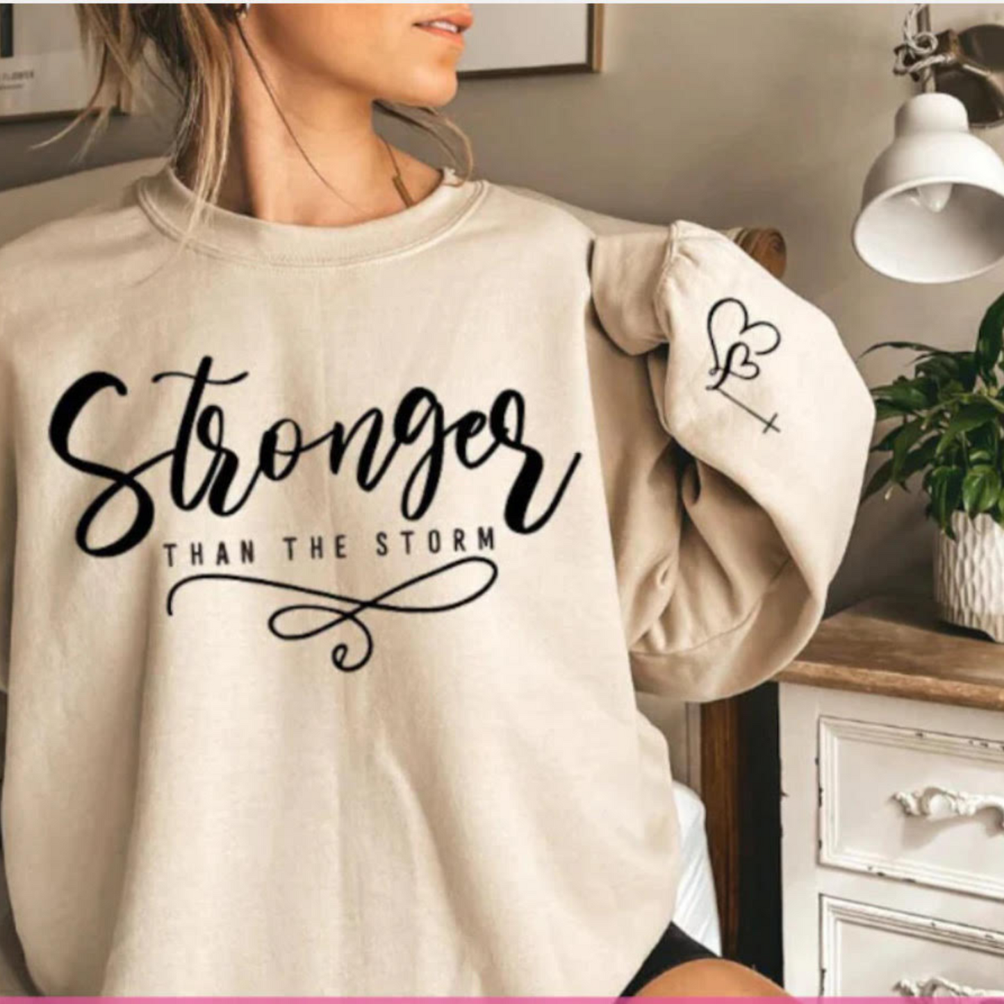Stronger Than The Storm T-Shirt – Faith That Endures