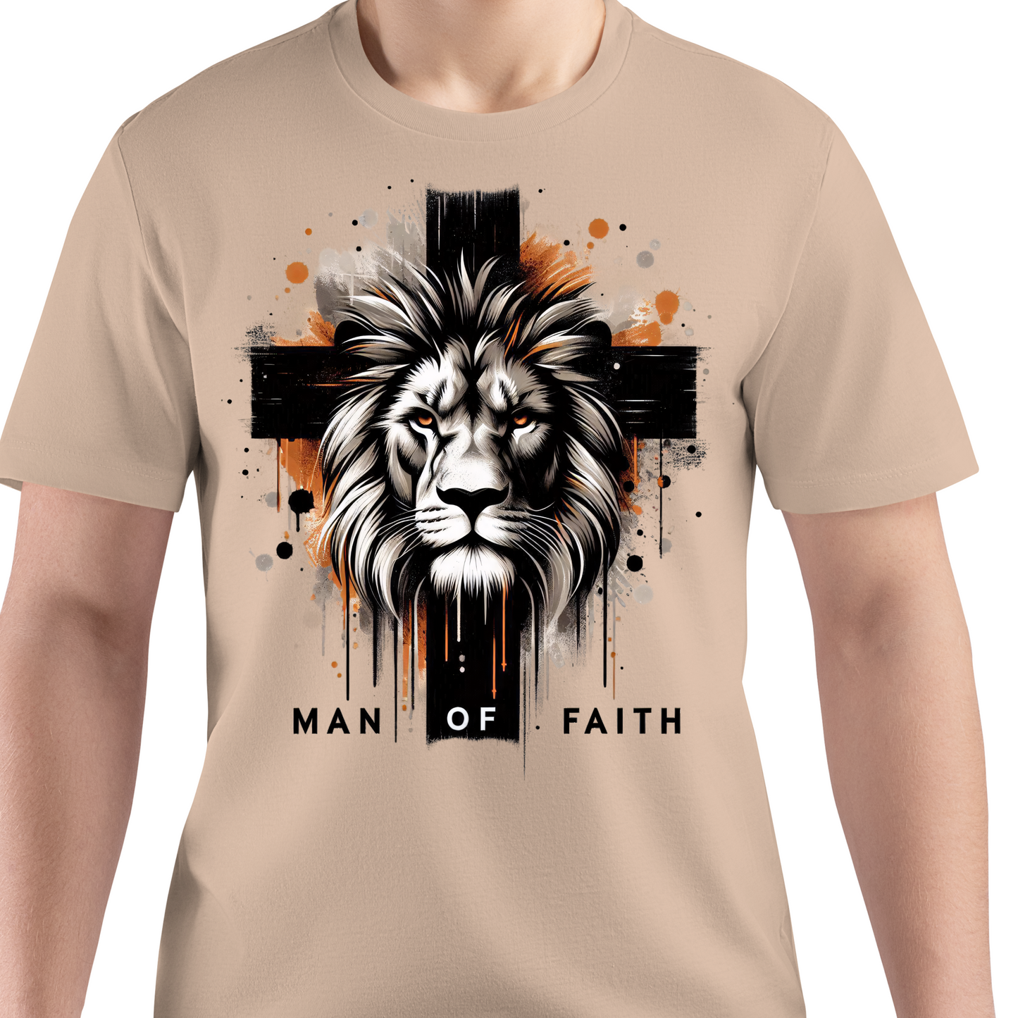 Man of Faith T-Shirt – Bold Style, Strong Belief