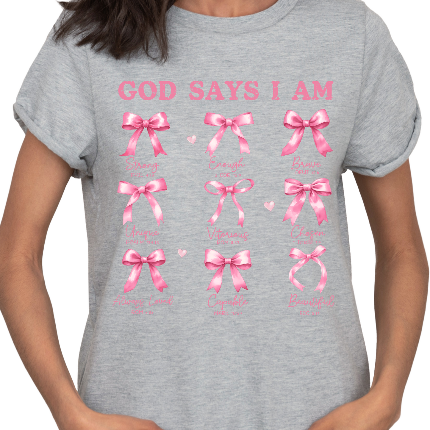 God Says I Am T-Shirt – Wear Your Worth