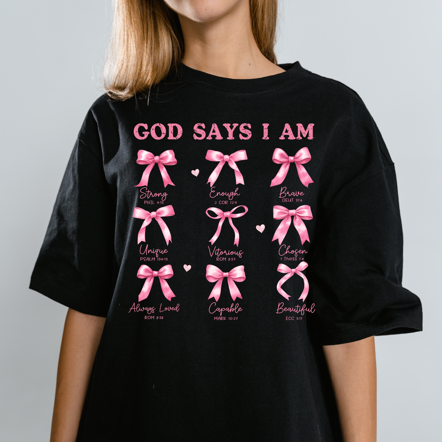 God Says I Am T-Shirt – Wear Your Worth