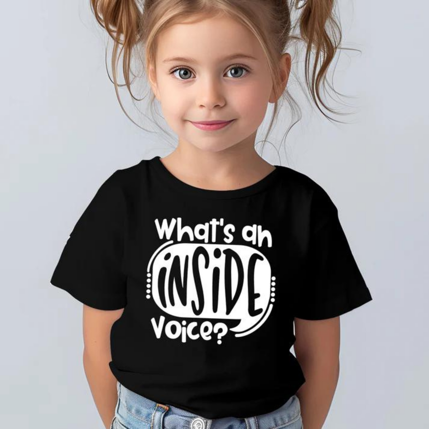 What's An Inside Voice Toddler Tee