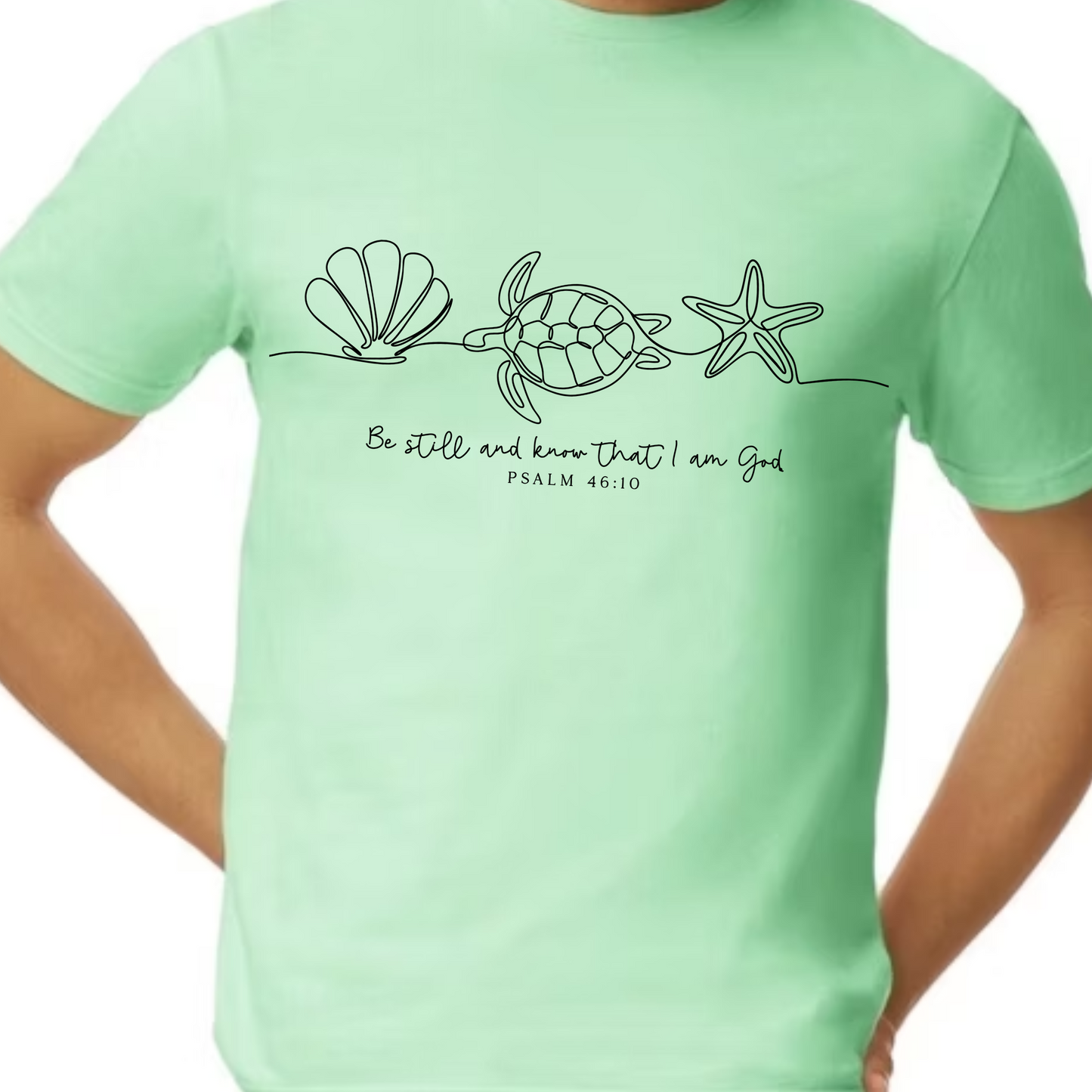 Be Still Coastal Faith Tee