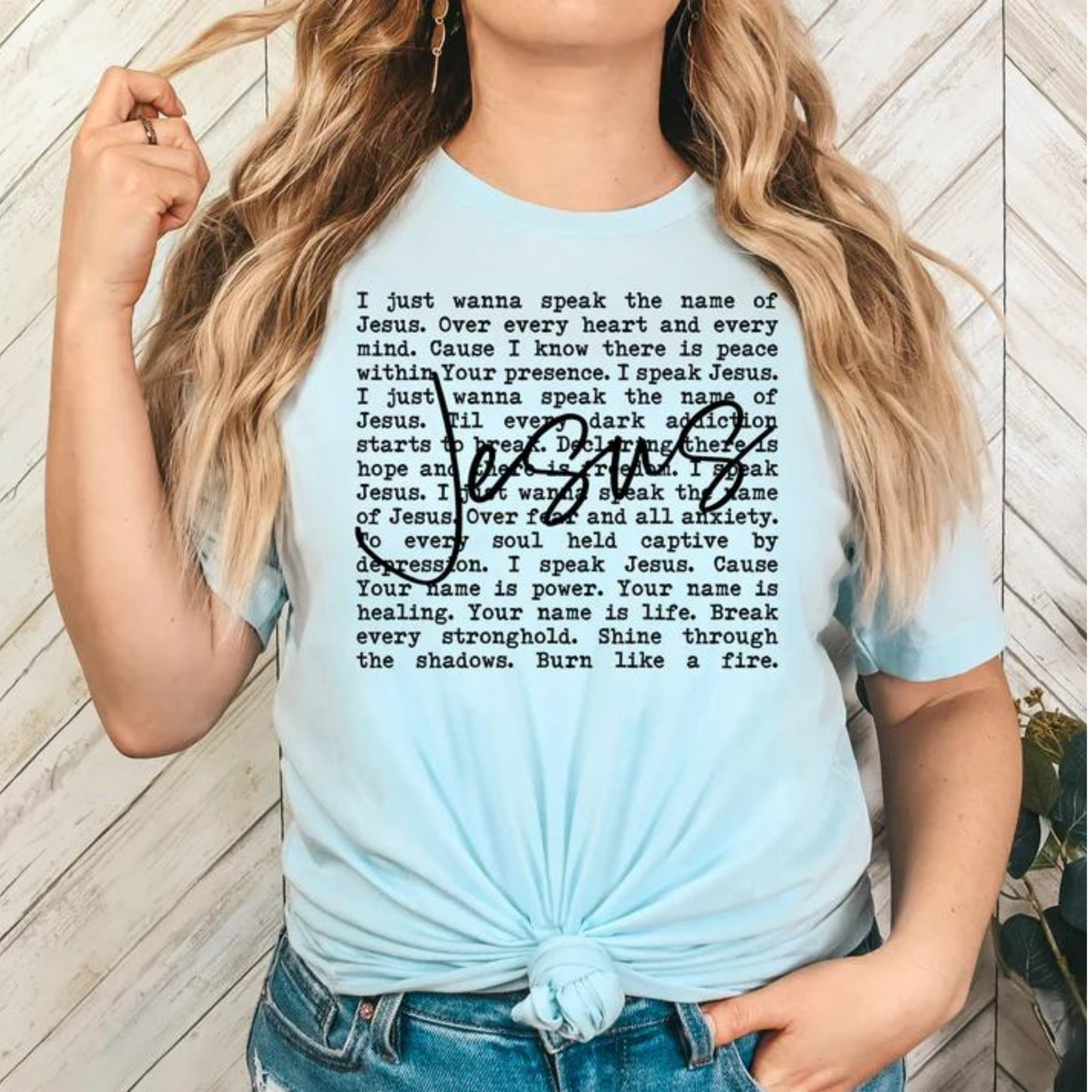 Speak His Name Tee