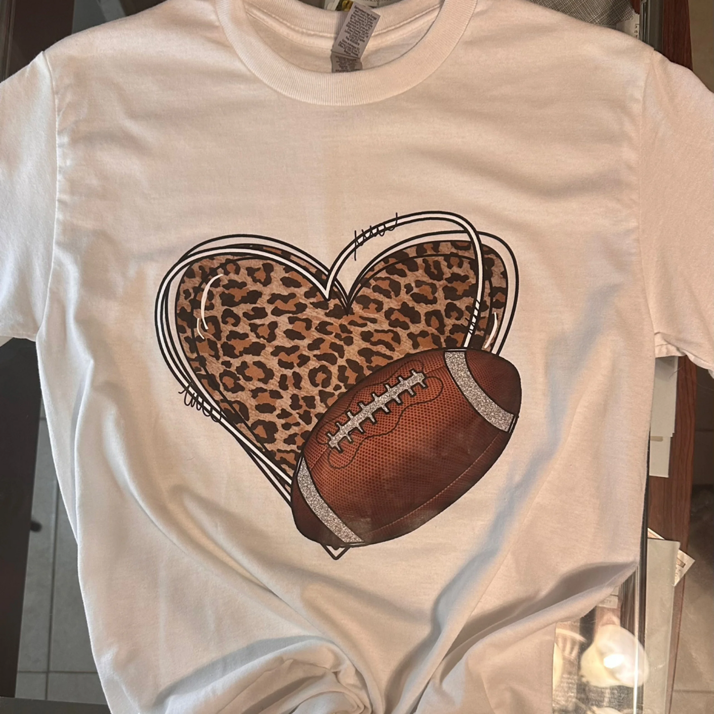 Football Leopard Heart