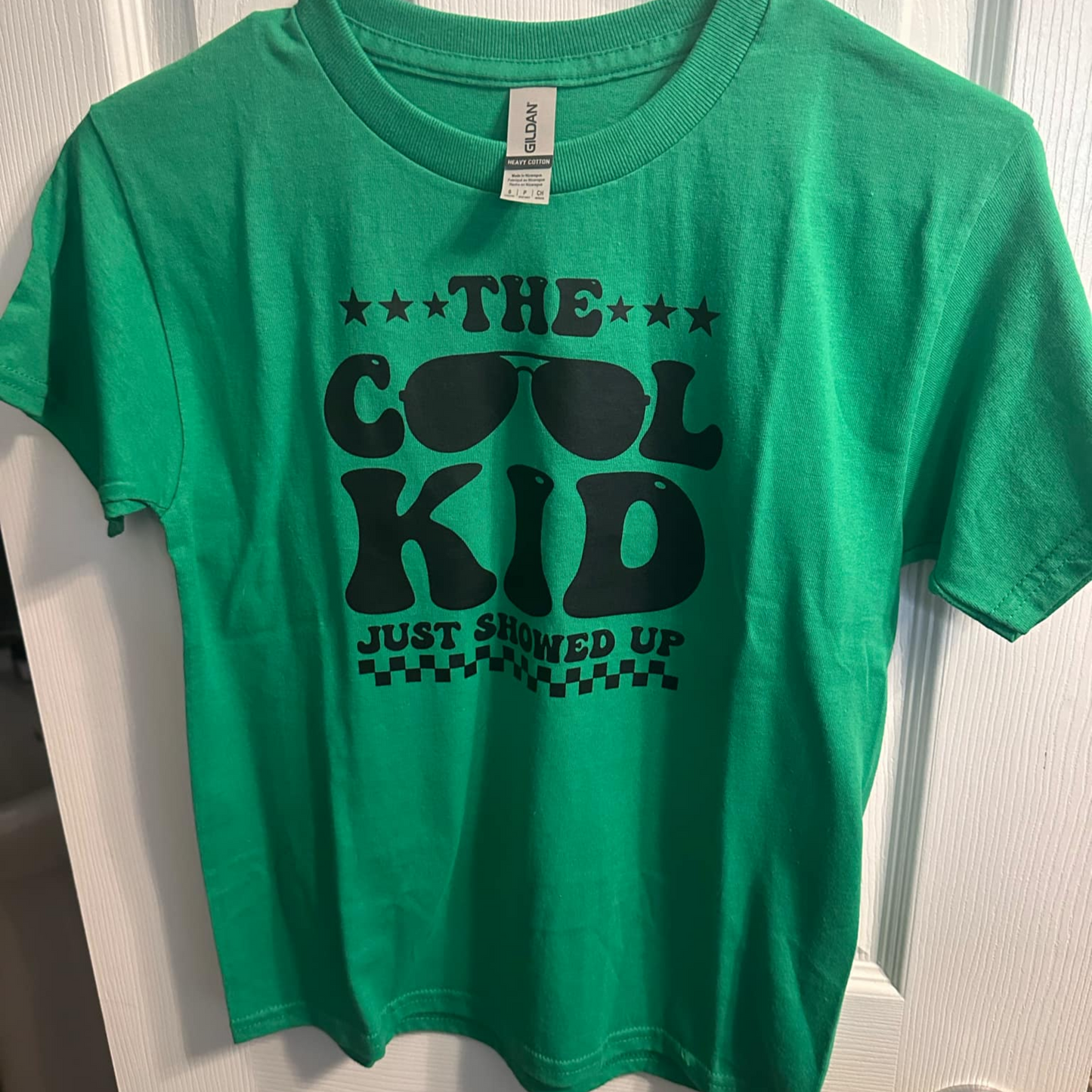 The Cool Kid Just Showed Up Youth Sizes