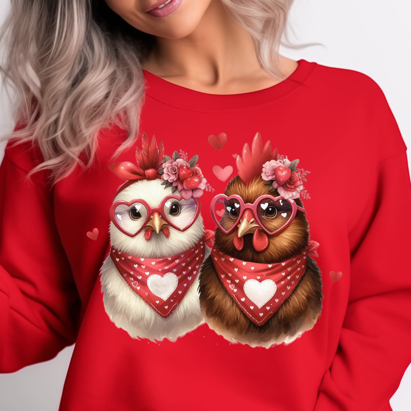 Chicken Valentines Tee