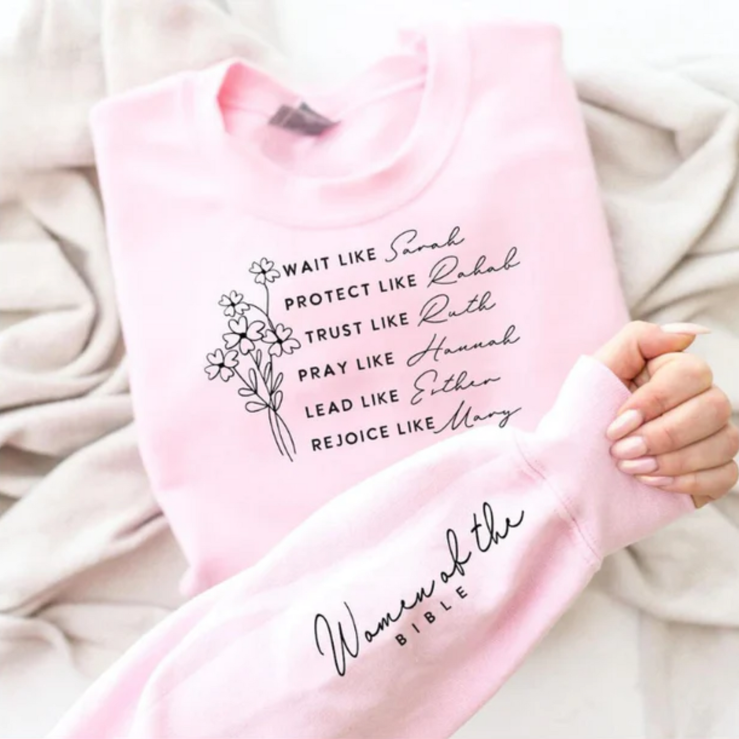 Women of the Bible Long Sleeve – Strength, Faith, Legacy