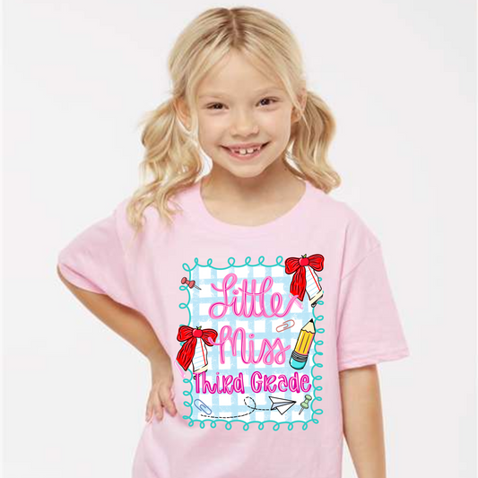 Smart & Saved – Girls Grade Level Tee (Preschool–5th Grade)