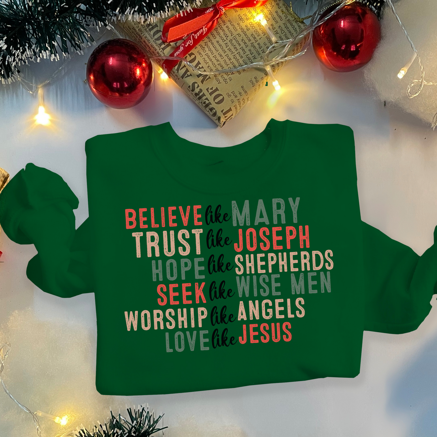 Believe Like Mary Tee