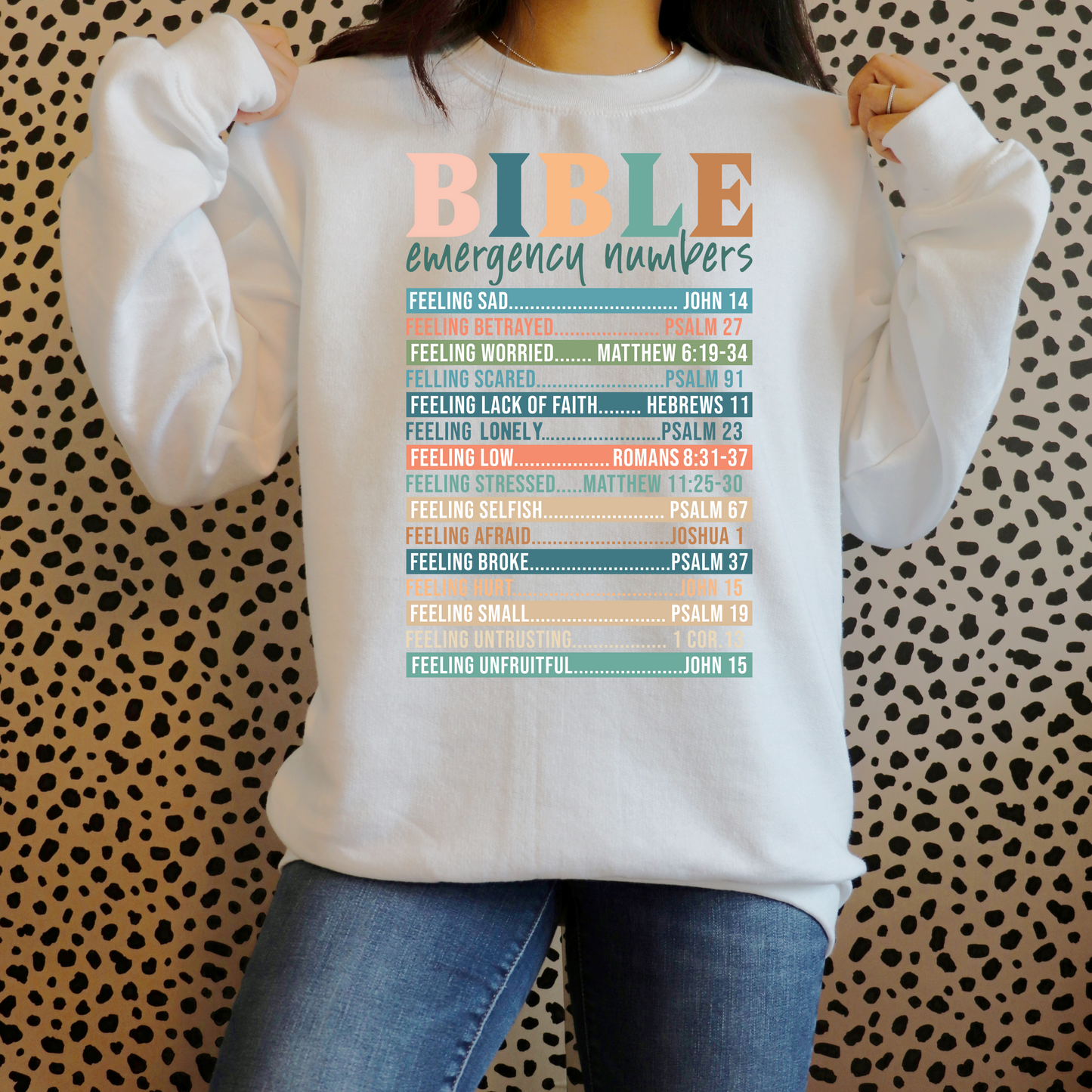 Bible Emergency Numbers Tee