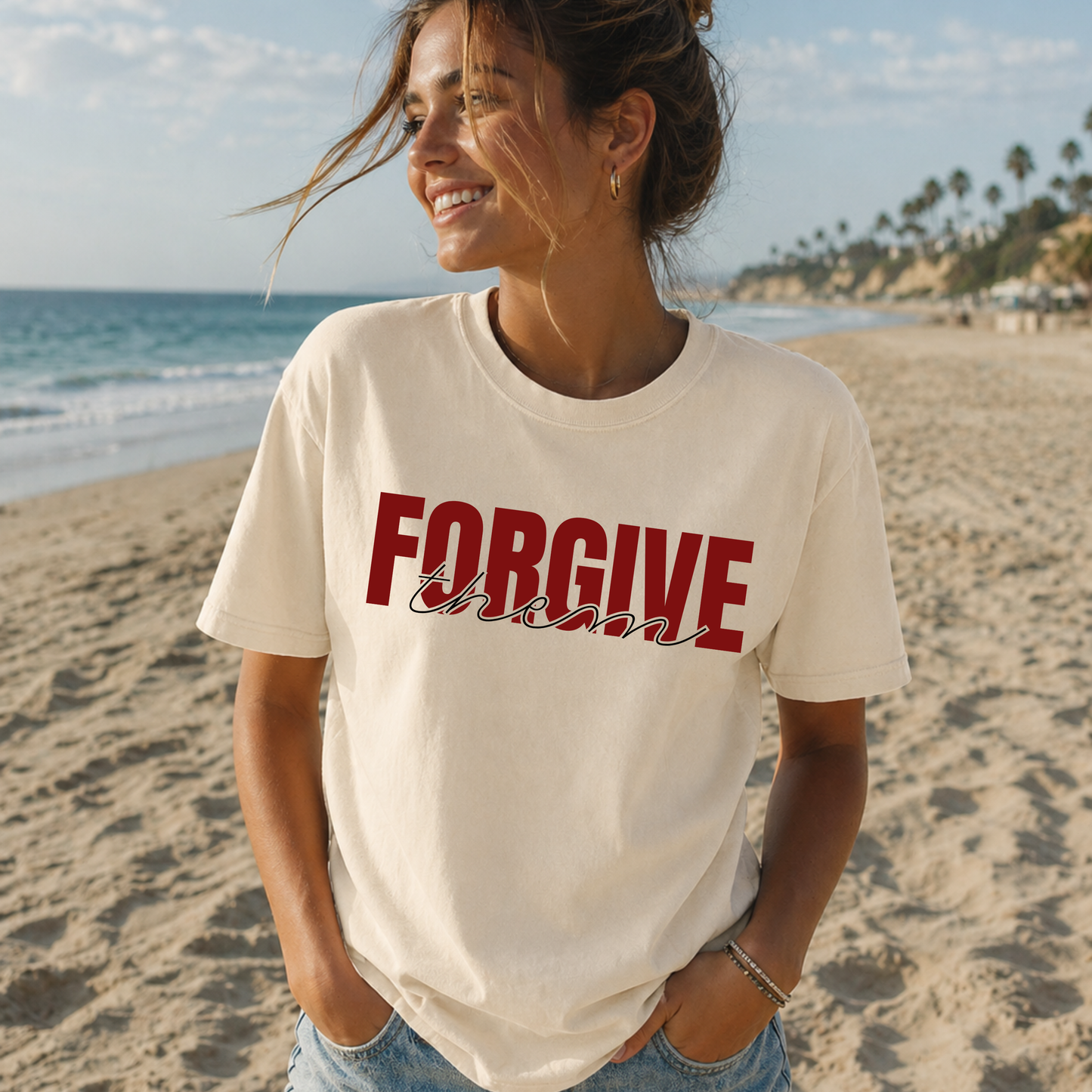 “Forgive Them” Faith-Based Tee – Christian Shirt
