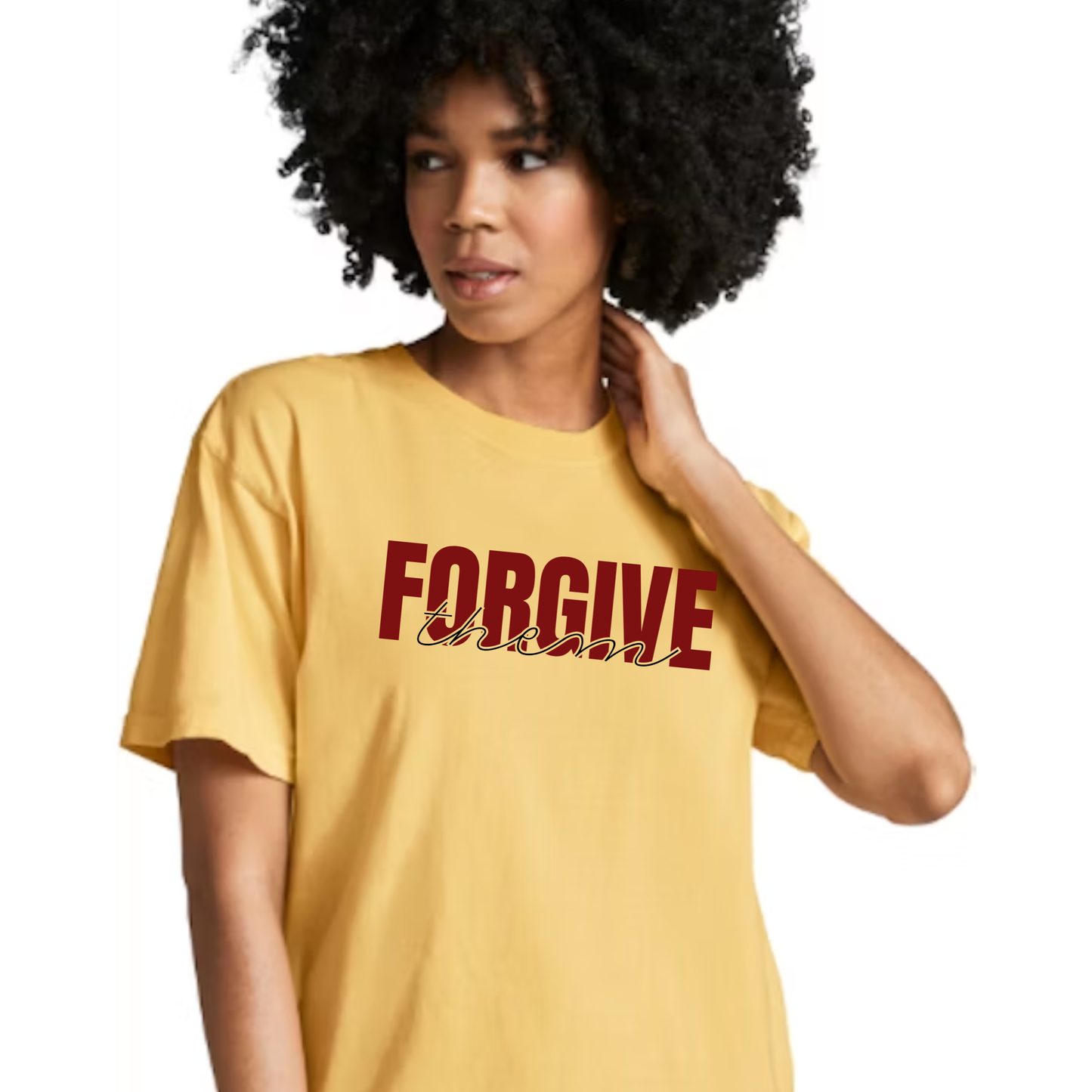 “Forgive Them” Faith-Based Tee – Christian Shirt