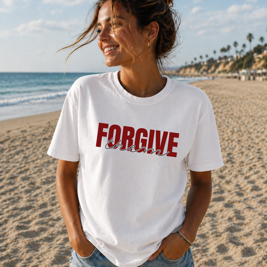 “Forgive Them” Faith-Based Tee – Christian Shirt