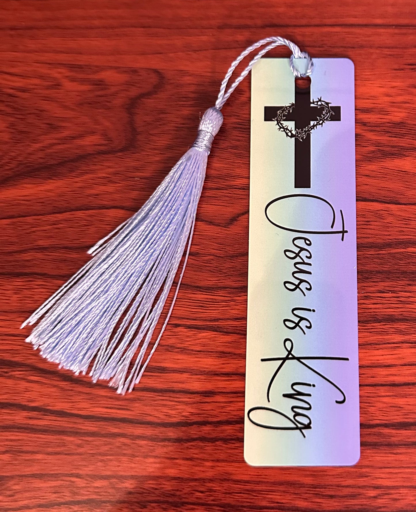 Jesus Is King – Faith-Inspired Christian Bookmark