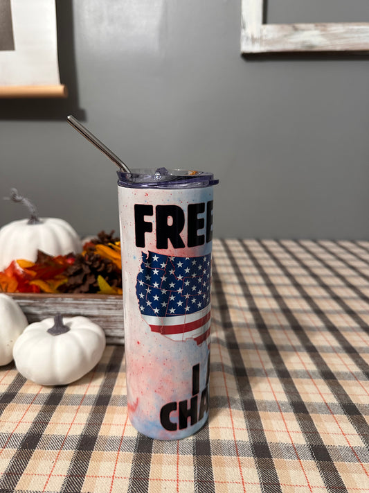 20 oz I AM CHARLIE KIRK TUMBLER