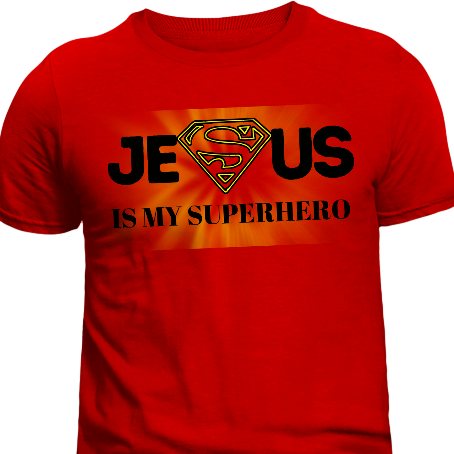 Jesus is My Superhero Tee