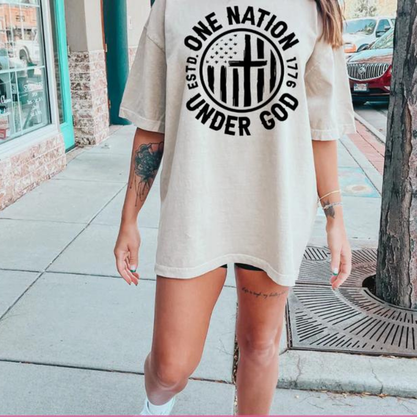 One Nation Under God Tee