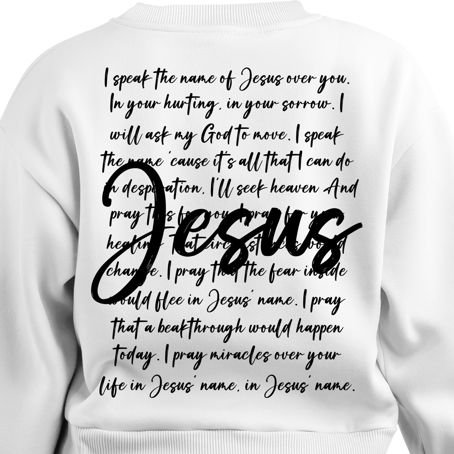 Speak the Name of Jesus Lyric Tee