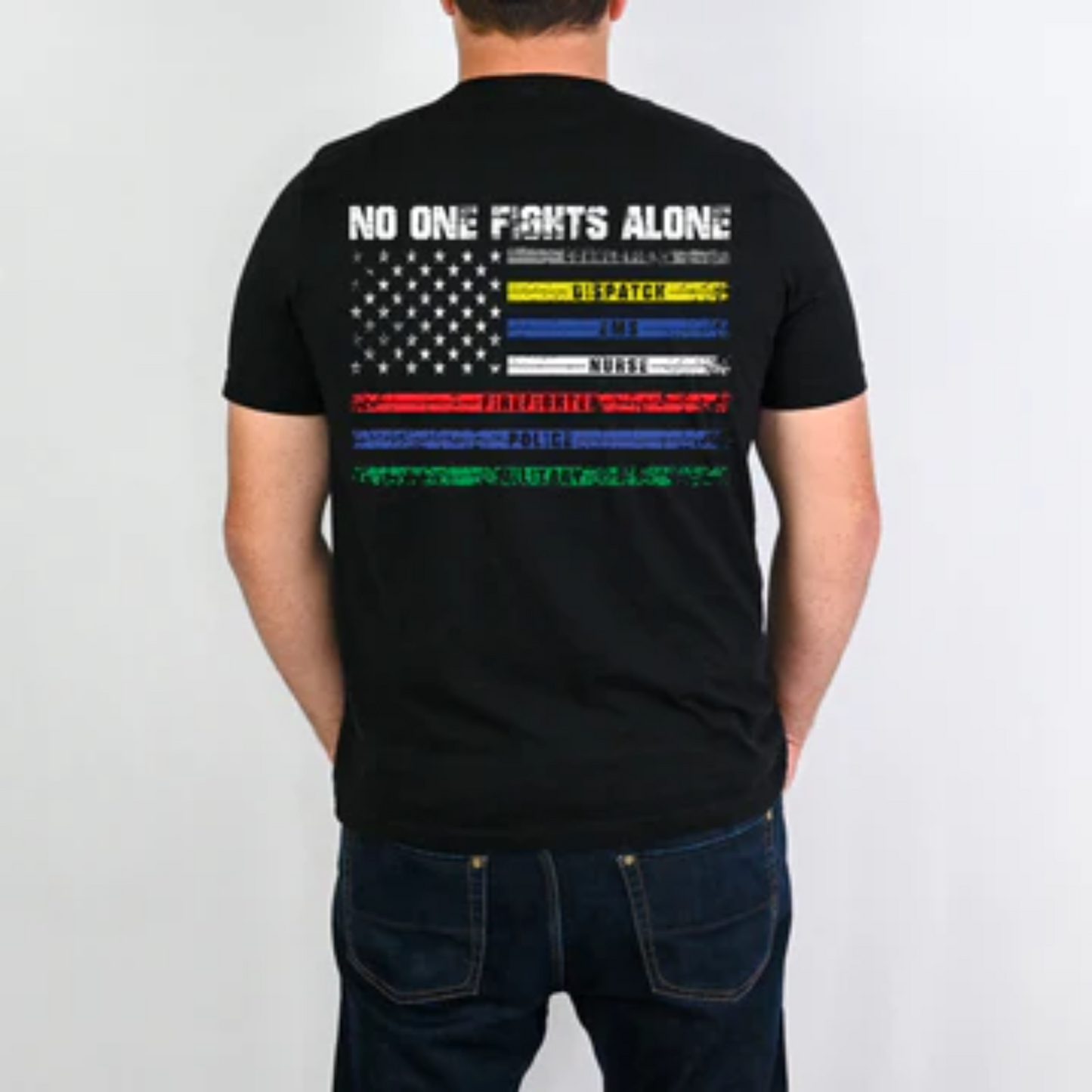 No One Fights Alone Tee