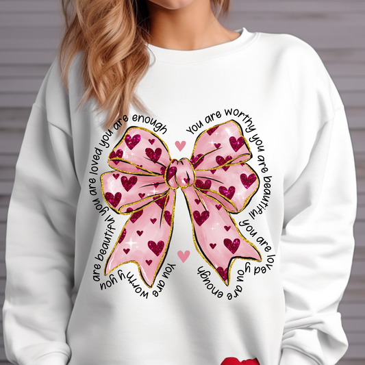 Affirmations Bow Tee